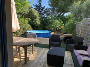 Joli appart T2, jardin et piscine privé